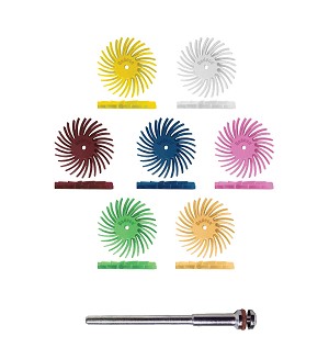 SUNBURST® 7/8'' DUAL DISC ASSORTMENT - 43 PIECE KIT