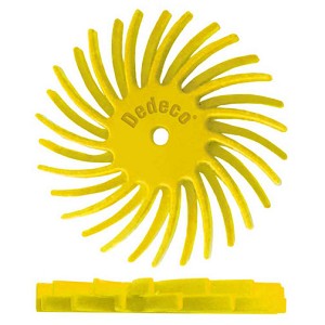 SUNBURST® 7/8'' DUAL - YELLOW, 80 GRIT (A/O) - 48/PK