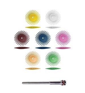 SUNBURST® 7/8'' TC KNIFE-EDGE DISC ASSORTMENT 43 PIECE KIT