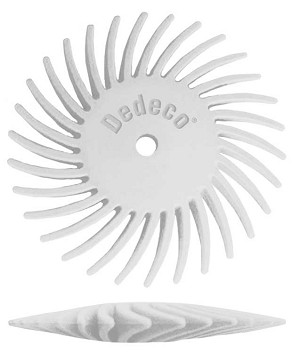 SUNBURST® 7/8'' TC KNIFE-EDGE - WHITE, 120 GRIT (A/O) - 12/PK