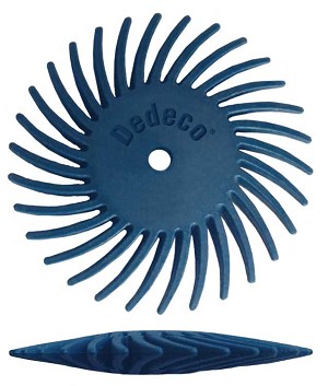 SUNBURST® 7/8'' TC KNIFE-EDGE - BLUE, 400 GRIT (A/O) - 12/PK