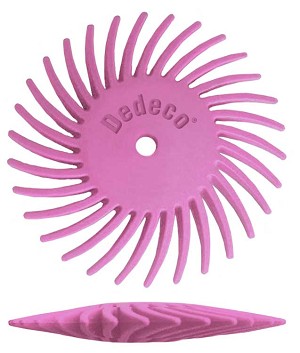 SUNBURST® 7/8'' TC KNIFE-EDGE - PINK, 600 GRIT (PUMICE) - 12/PK